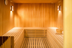 The sauna at DevHub