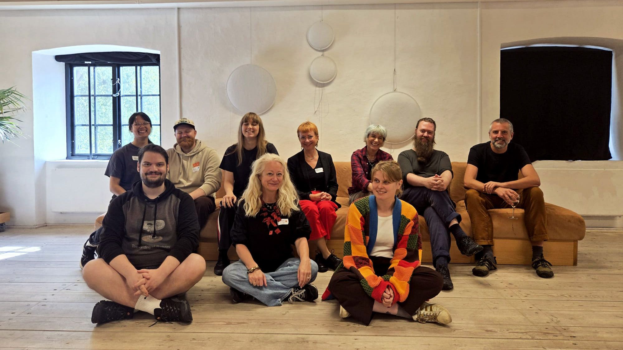 Accelerator participants and staff managing the program