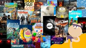 Game key art collage