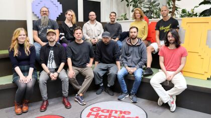 Haven studios with Minc and Game Habitat staff
